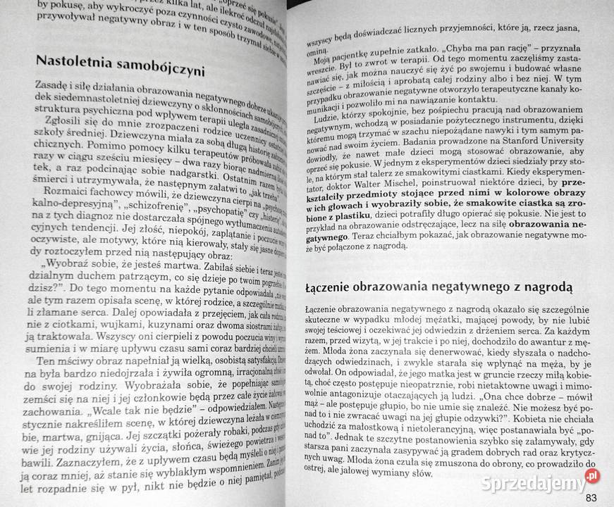 Wyobraźnia w psychoterapii Arnold A Lazarus sprzedam