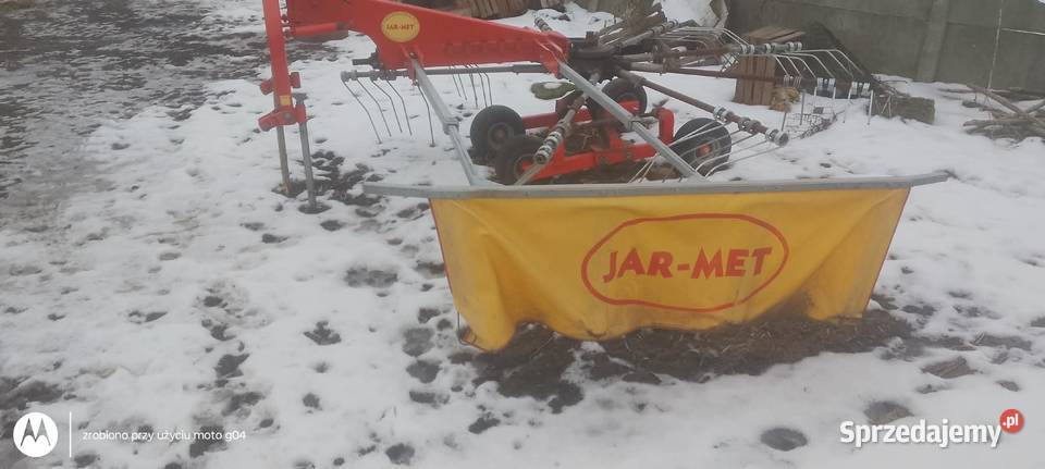 Zgrabiarka jarmet tandem pomorskie Nowa Karczma