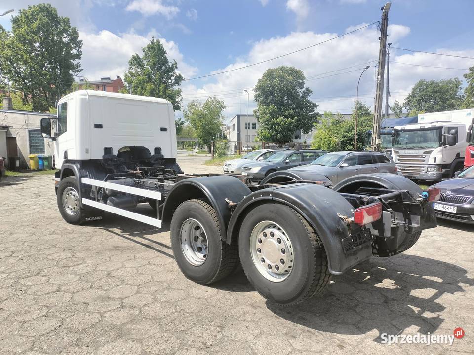 SCANIA P280 RAMA DO ZABUDOWY BECZKA SPRAWDZONA biały Częstochowa