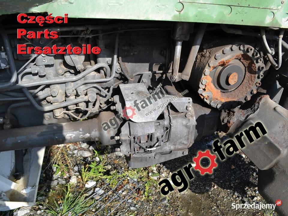 Fendt 310 C części skrzynia biegów zwolnica oś Byków