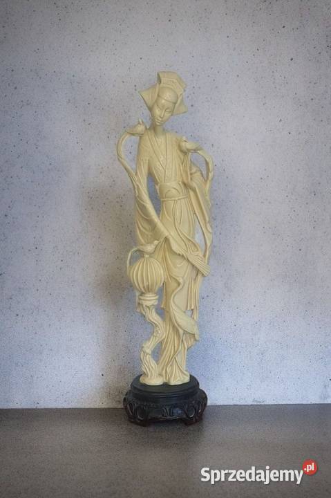 azjatycka wysoka figura kobiety Gejszy vintage Warszawa