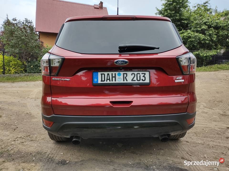 Ford Kuga 15 EcoBoost Black Edition Ruby Red klimatyzacja