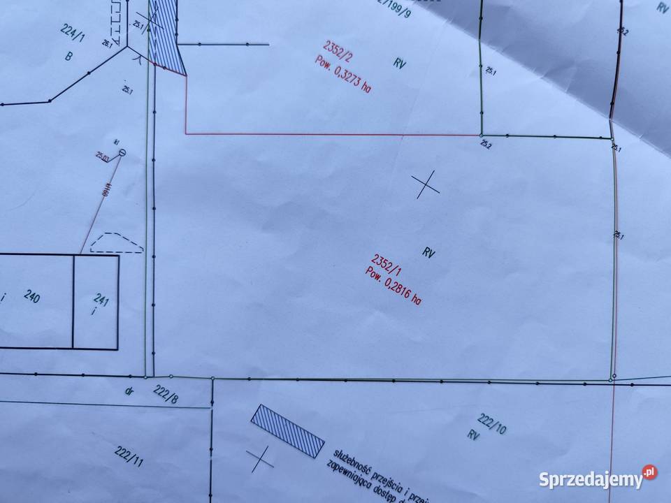Sprzedam działkę budowlano inwestycyjna utwardzona Głogówko Królewskie