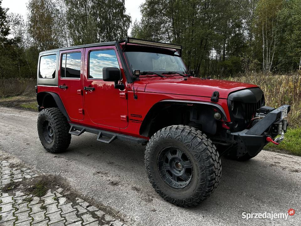 Jeep wrangler JK 36 bezwypadkowy Umianowice