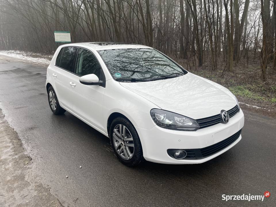 Volkswagen GOLF VI 16MPi 102 5 drzwi biały Zbąszyń