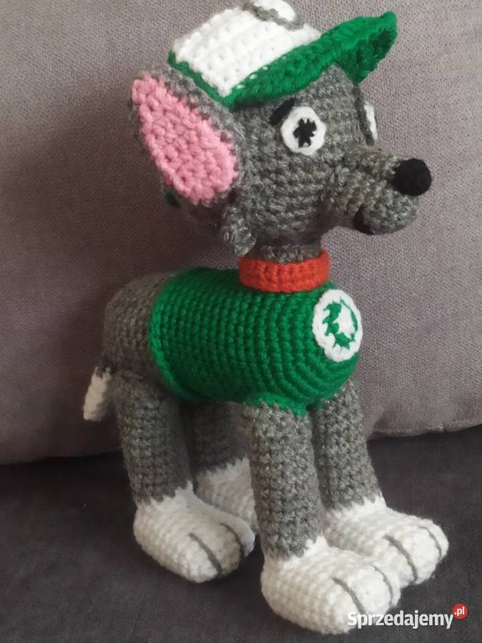 Rocky Psi Patrol na szydełku zachodniopomorskie Dębno