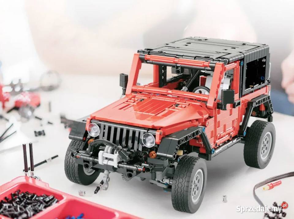 Klocki JEEP WRANGLER RUBICON 1287klocków Pobiedziska