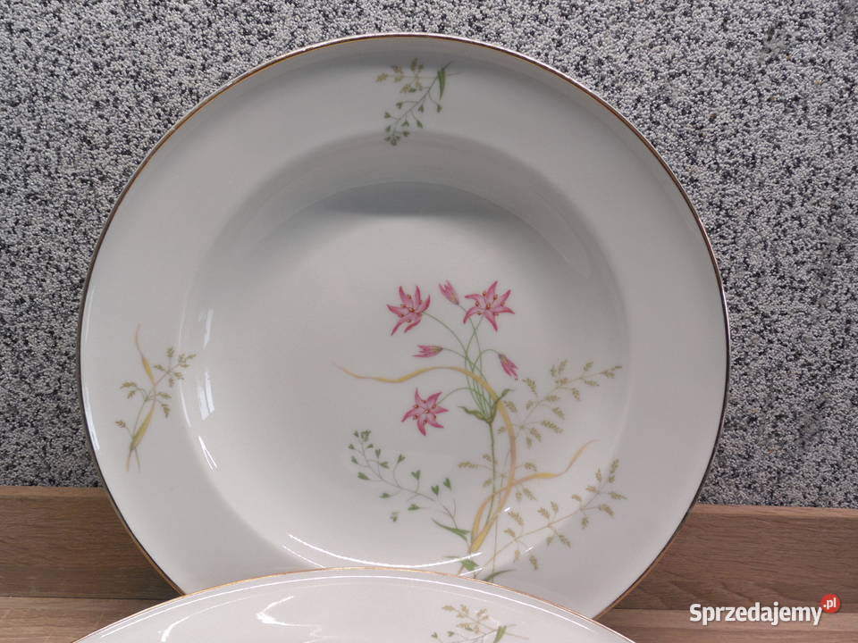 HUTSCHENREUTHER Talerze głębokie do zupy 2 Porcelana i szkło