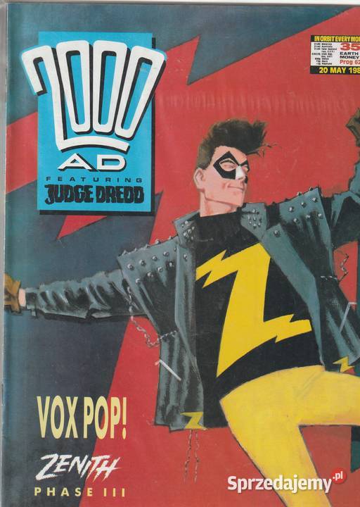 2000 AD 627 51989 Rok wydania 1989 Pruszków