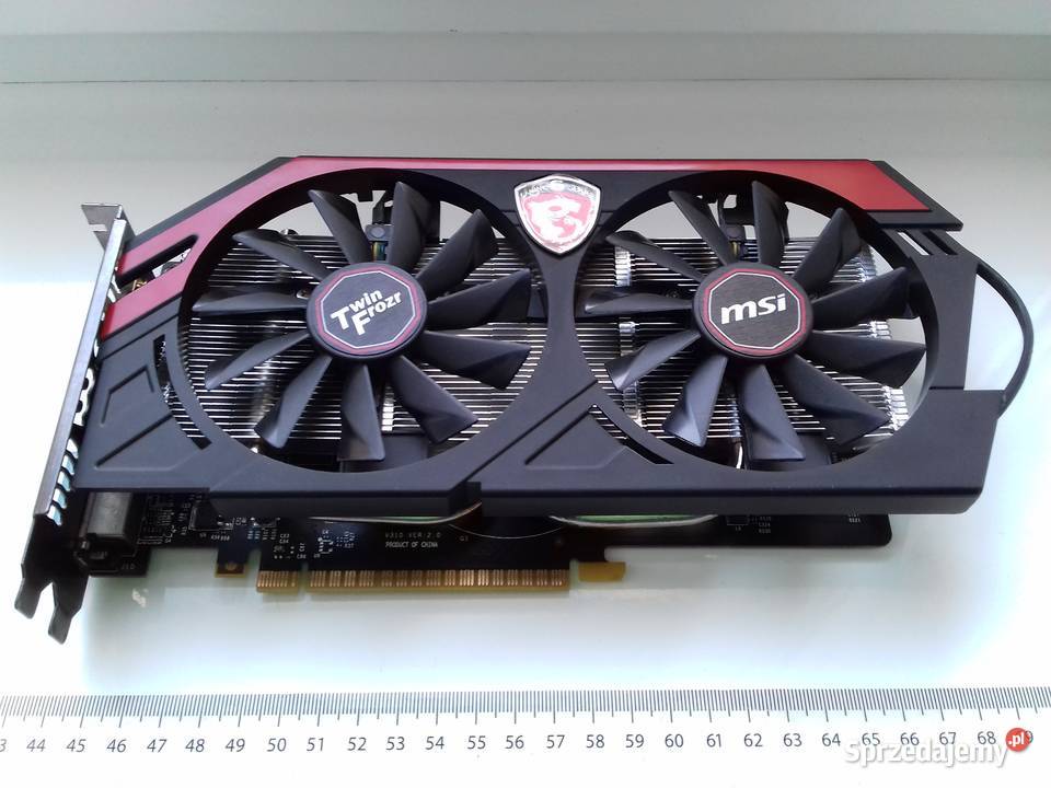 MSI GeForce GTX750Ti Gaming 2GB GDDR5 DVI HDMI DVI  kujawsko-pomorskie Bydgoszcz sprzedam