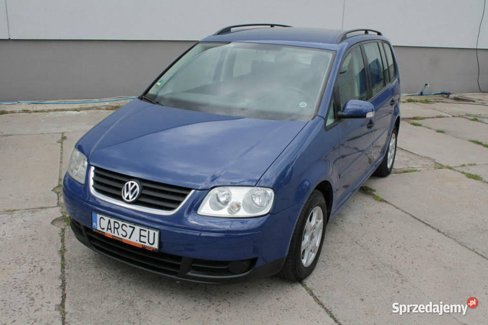 Volkswagen Touran 16 MPI ZADBANY I 20032010 Szczecin
