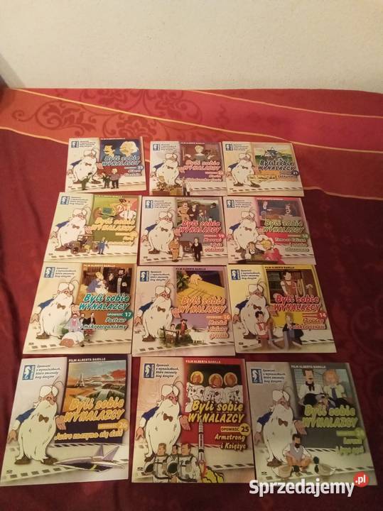 Byli sobie wynalazcy 24 płyty komplet Warszawa