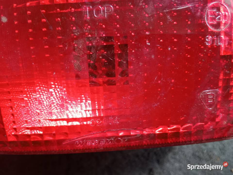 lampa tylna przeciwmgielna WESEM LA102004 Lampy przeciwmgielne Poddębice