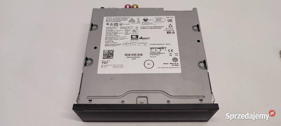 VW TIGUAN II ALLSPACE CZYTNIK NAWIGACJI