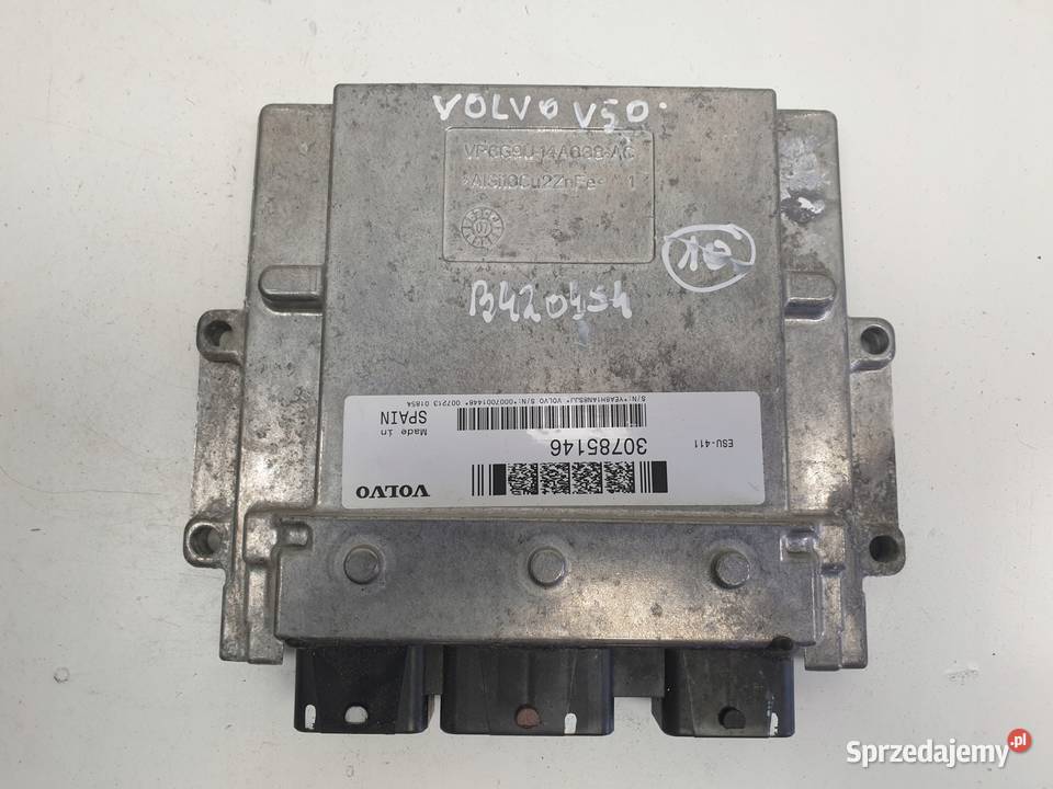 Volvo S40 II V50 20 16V STEROWNIK SILNIKA Części samochodowe Chełm sprzedam
