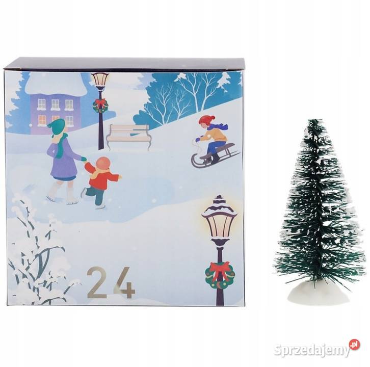 Kalendarz adwentowy village miasteczko zimowe