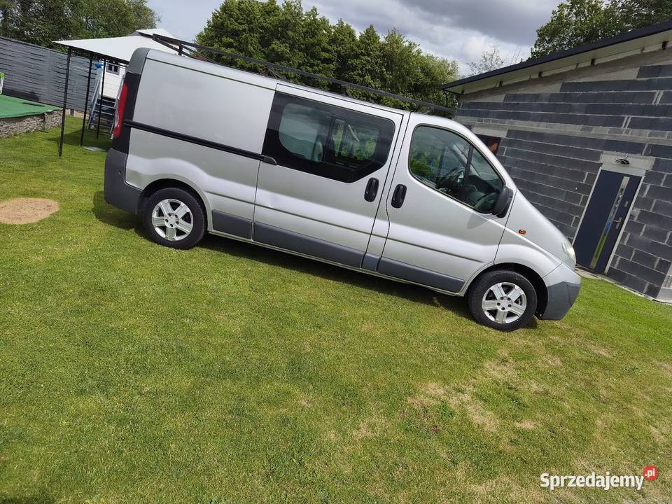 RENAULT TRAFIC LONG BRYGADÓWKA 6 OSÓB BAGAŻNIK łódzkie Bartochów
