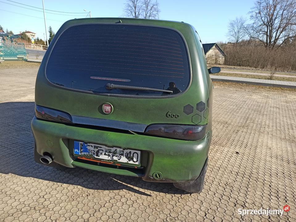 Sprzedam seicento 600 van 2010r z gazem Ogrodzieniec