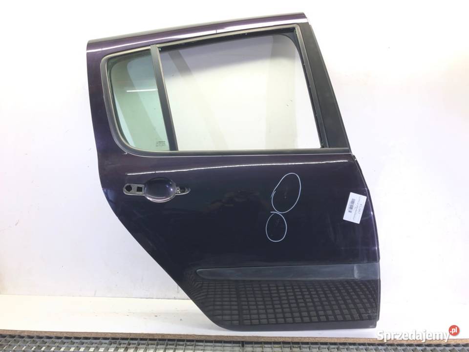 DRZWI PRAWY TYŁ RENAULT MODUS Minivan Drzwi