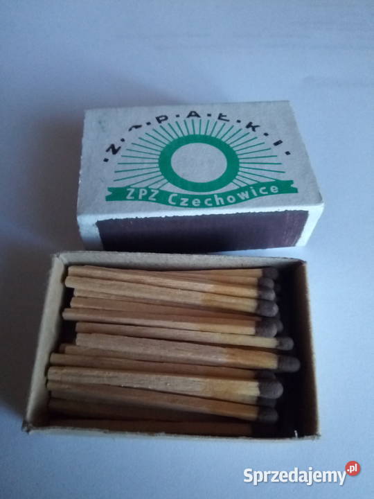 Zapałki z PRL mazowieckie Wyszków sprzedam