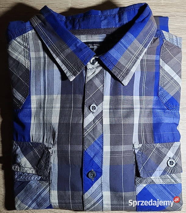 Koszula męska w kratę bawełna 100 Moda i Styl Radom sprzedam