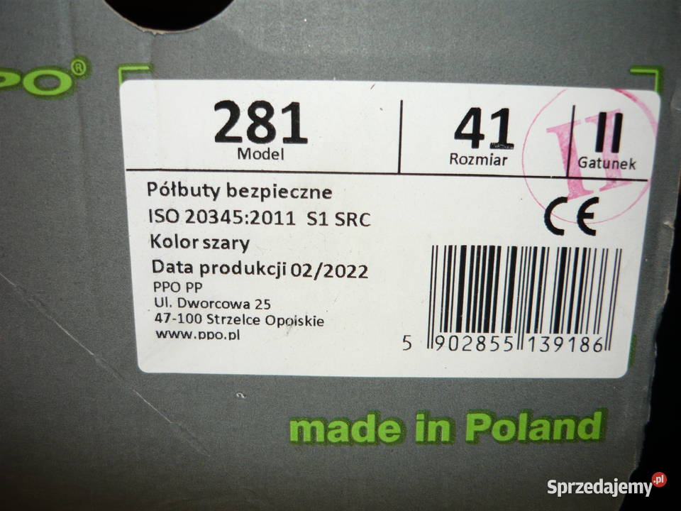 NOWE Ubranie robocze Brixton Buty 41 półbuty Krotoszyn sprzedam