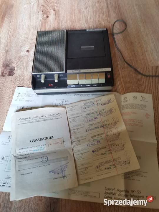 Magnetofon kasetowy Unitra MK 125 automatic z Kraków
