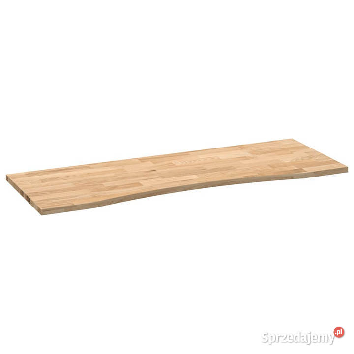 Blat biurka surowe 140x50x25 lite drewno dębowe Warszawa sprzedam