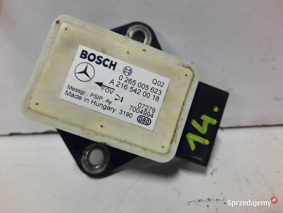 MERCEDES BKLASA W245 20 CDI MODUŁ CZUJNIK ESP Wyposażenie wnętrza Włoszczowa