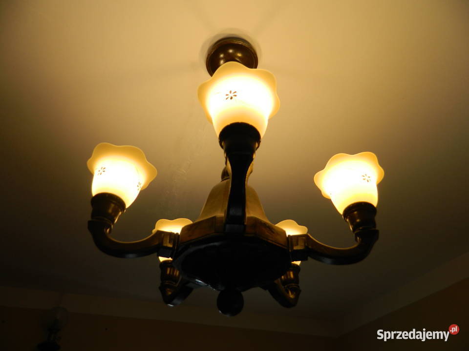 Ładna przedwojenna lampa Bielsko-Biała