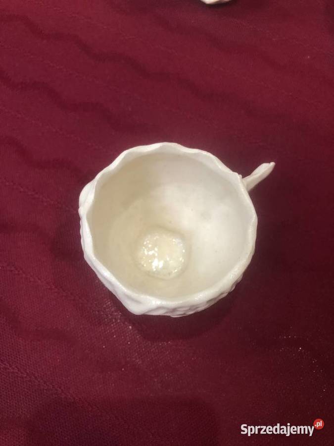 Zestaw Antycznej Ceramiki Dzbanek i Sześć Kraków