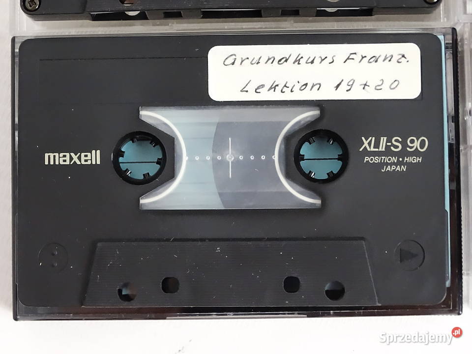 Kasety magnetofonowe Maxell XLIIS 90 Type II 3 i więcej Biłgoraj sprzedam