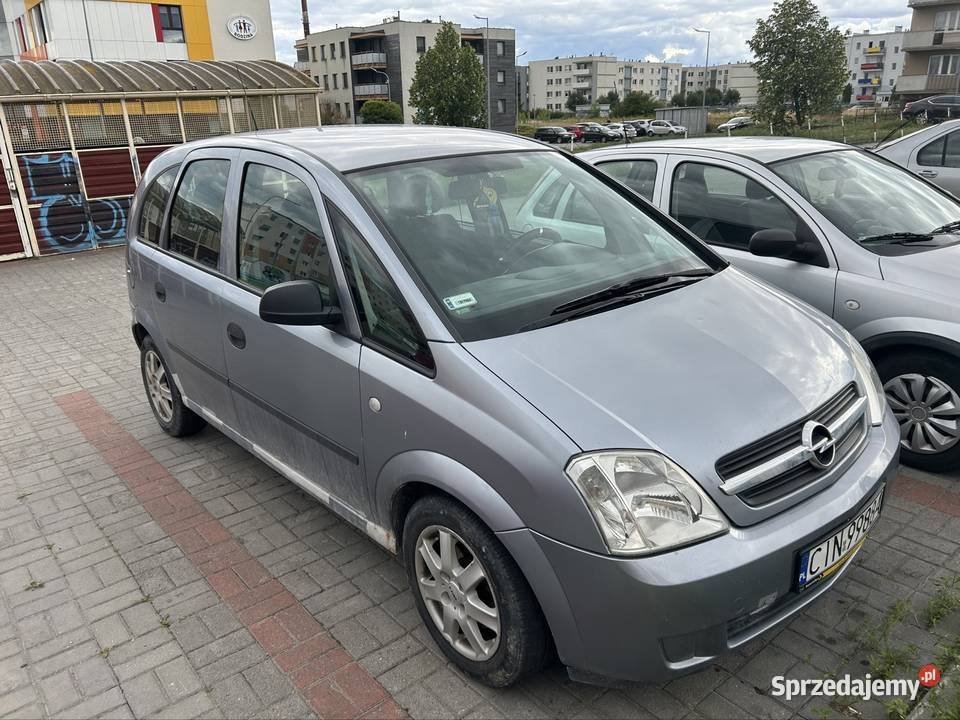 Opel Meriva 17 diesel ISUZU niebieski kujawsko-pomorskie Inowrocław