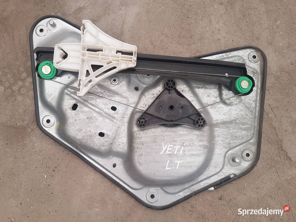 SKODA YETI PODNOSNIK SZYBY LEWY TYL MECHANIZM Wyposażenie wnętrza Turek sprzedam