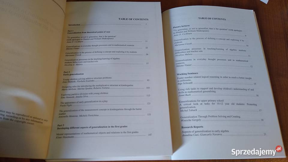 Generalization in mathematics at all educational miękka Gdańsk