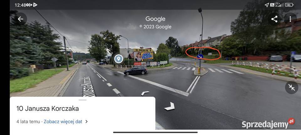 Tablica reklamowa billboard RydarowskiejKorczaka Wynajem powierzchni reklamowej Gorlice