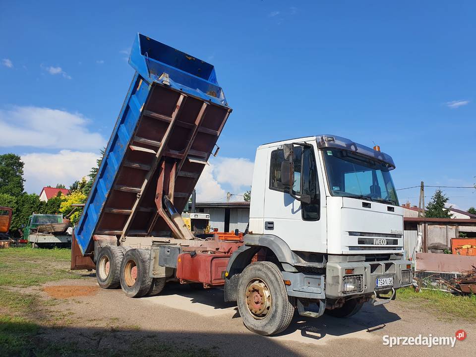 Iveco Cursor 350 Eurotrakker wywrotka 6x4 elektryczne szyby świętokrzyskie Jędrzejów