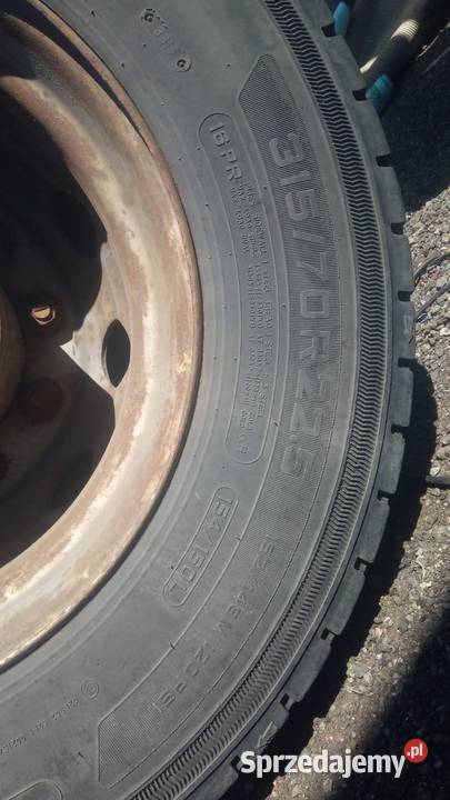 Koło Koła opona z Felgą 31570 R225 Actros ciężarowe Koła i felgi opolskie