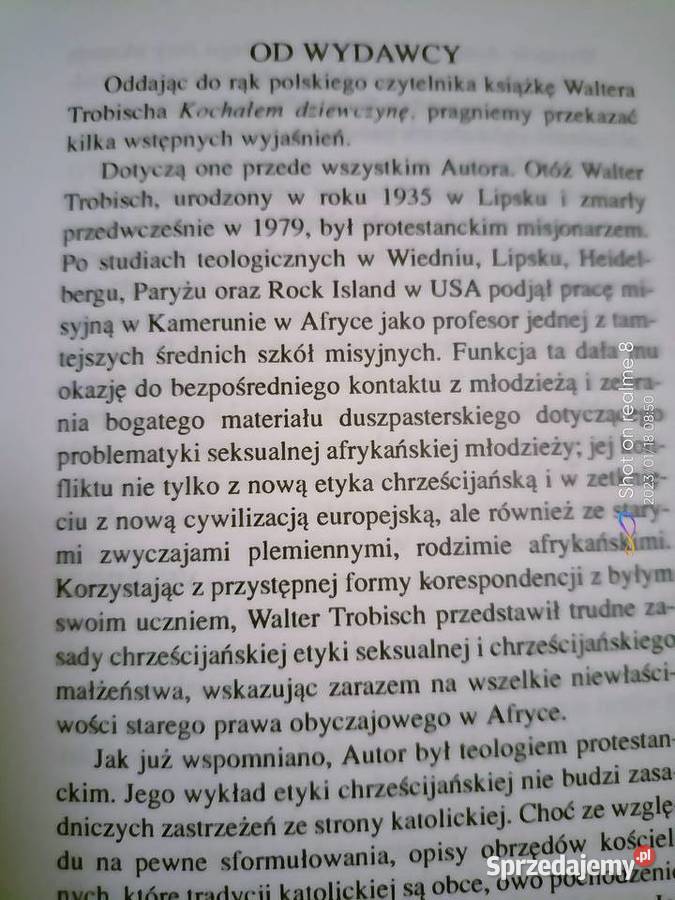 Kochałem dziewczynę książki prezenty unikat Proza i poezja mazowieckie Warszawa sprzedam