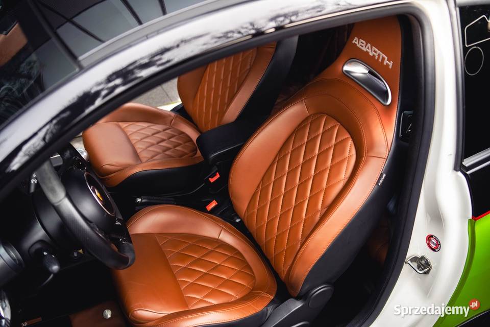 Abarth 595 Turismo 165 salon Polska bezwypadkowy 43000km Poznań sprzedam