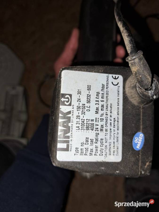Sterownik Linak type CB09L03T24 z pilotem i