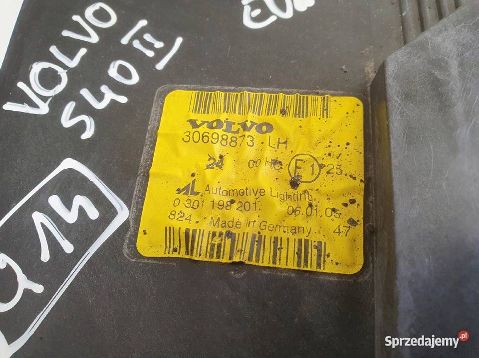 LAMPA LEWA Volvo S40 II V50 0407r PRZEDNIA lewy osobowe Rudka sprzedam