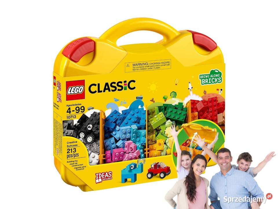 LEGO Classic Kreatywna walizka 10713 212 4 lata+ Poznań