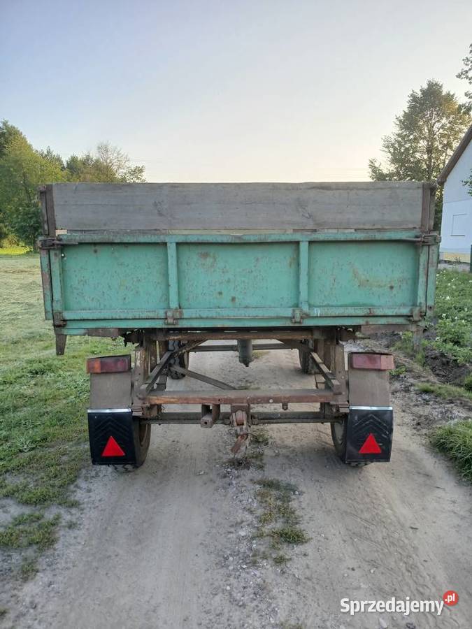 Przyczepa wywrotka d47 nieuszkodzony Rzgów