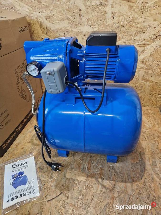 Hydrofor 50L zestaw 1100W pompa żeliwo 60Lmin Głogowa