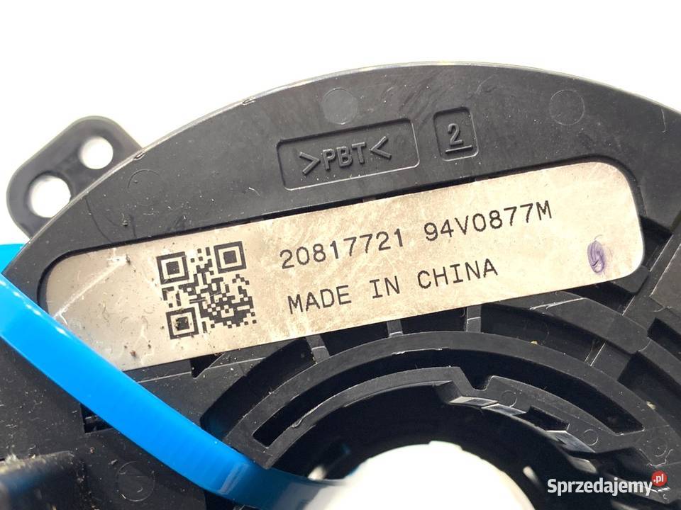 TAŚMA AIRBAG OPEL INSIGNIA A 20817721 0817 osobowe Poduszki powietrzne