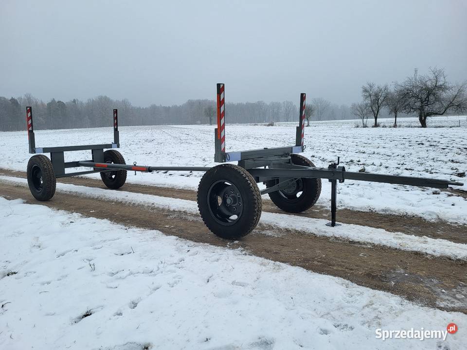 Dłużyca do drewna wóz metalowy nieuszkodzony Woźniki