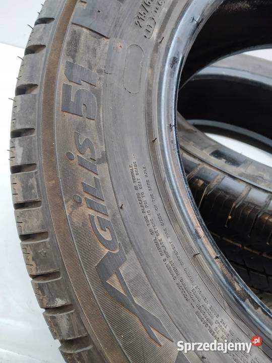 2x OPONA ZIMOWA MICHELIN AGILIS 51 21565R16C sprzedam