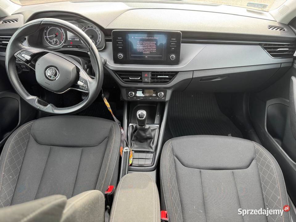 SKODA SCALA 2021 poj 10 TSI 110 nowy Kamera kamera cofania Genowefa sprzedam