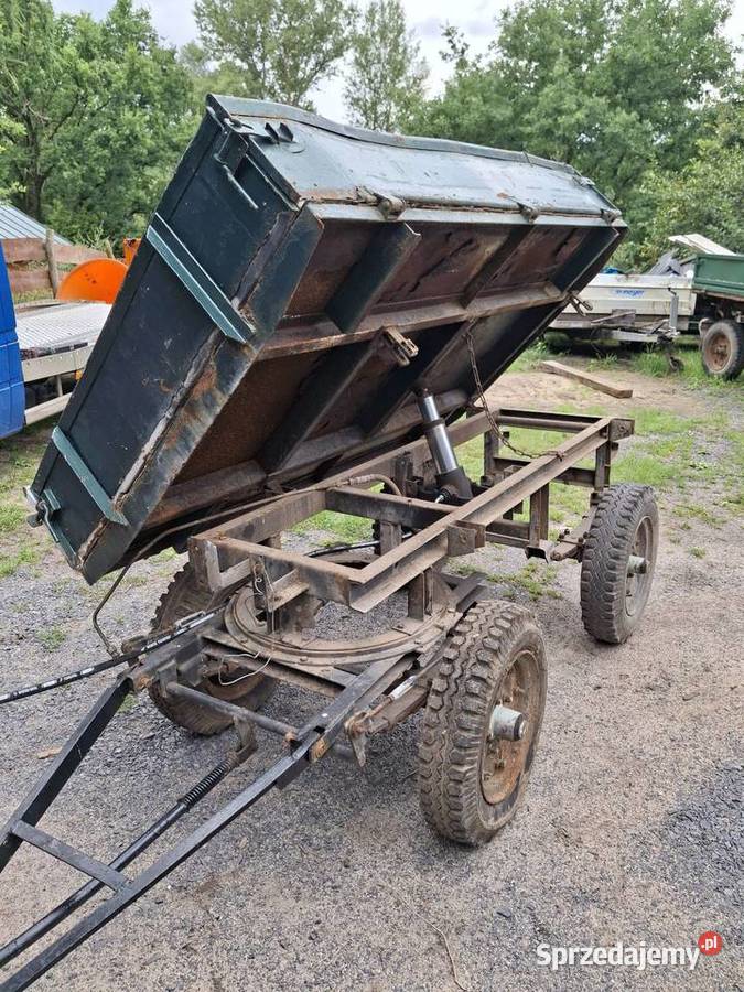 Przyczepka Multicar 3stronny wywrot hydrauliczny lubuskie